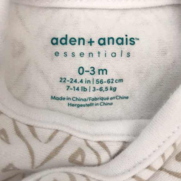 ESSENTIALS WRAP SWADDLE - 3 PACK | Aden & Anais | 0-4M - Picture 3 of 10